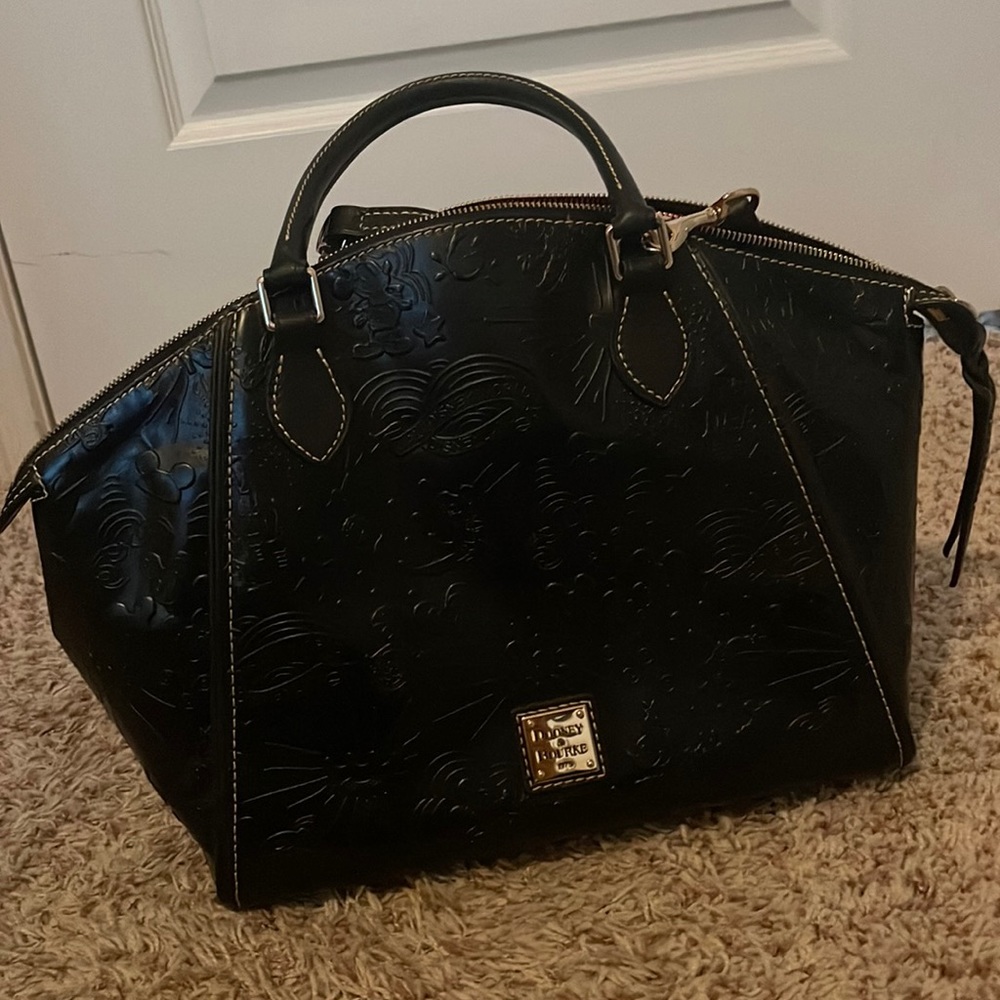 Black Disney Dooney and Bourke Sketch satchel